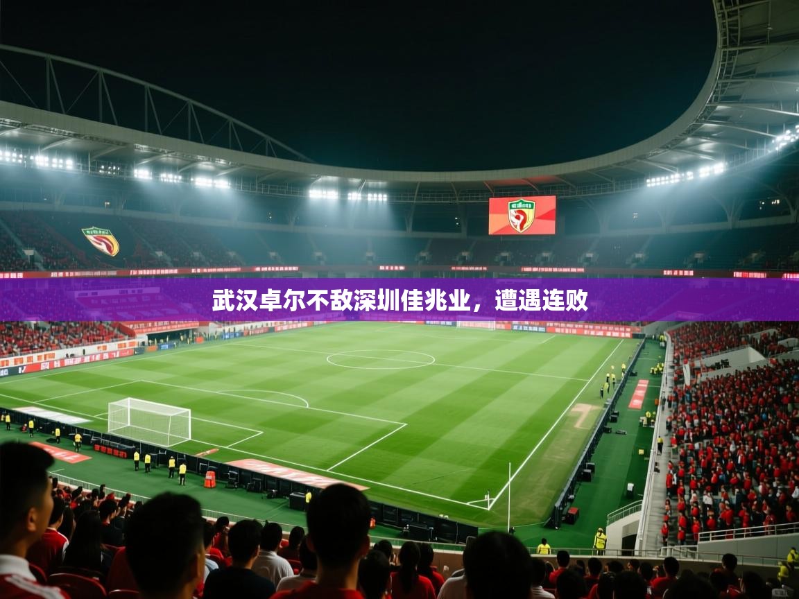 武汉卓尔不敌深圳佳兆业，遭遇连败  第1张